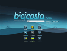 Tablet Screenshot of bicicosta.com